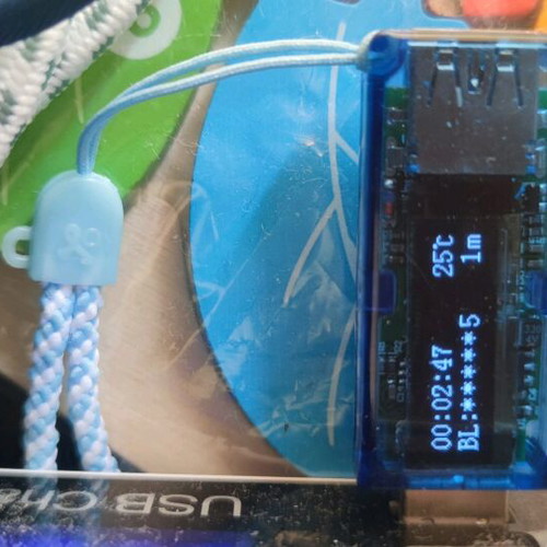 Roffie USB Test Current New Blue Multifunctional Tester