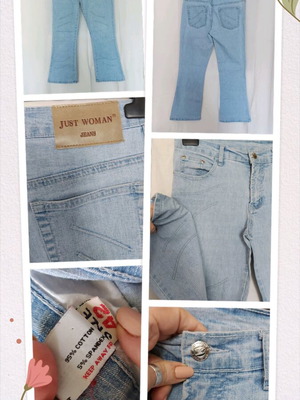 Ελαστικά γυναικεία τζιν Just Woman bootcut σαν καινούργια