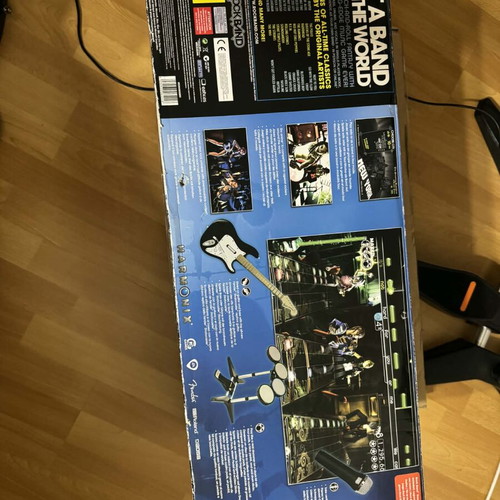 Rock Band set for Xbox 360 used with box and accessories