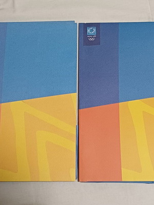 Set of 2 envelopes Olympic Games Athens 2004 like new