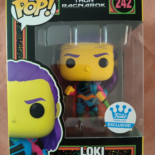 Funko Pop! Loki (Black Light) Exclusive 242 new