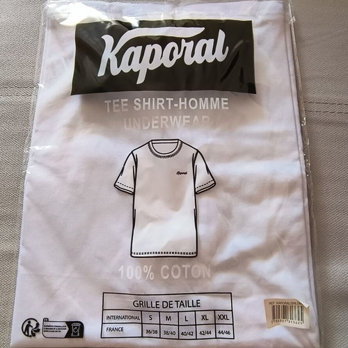 Kaporal Men's White T-Shirt Size M New