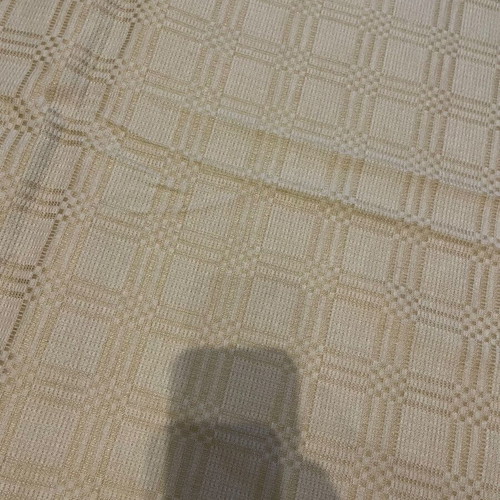 Set of 2 Beige Quilts and Throws new from Skoulidis ABEE Serron