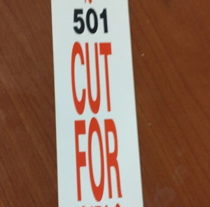 παλιό αυτοκόλλητο Old sticker JEANS LEVIS 501