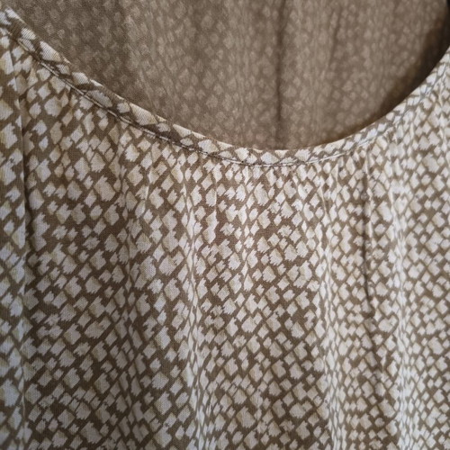 Esprit blouse ebrime used, multicolor green