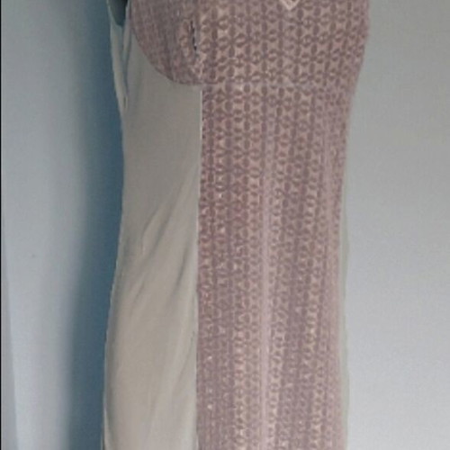 Blue luxury jumpsuit with lace like new
