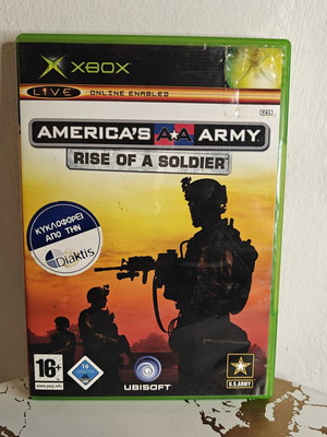 America's Army Rise of a Soldier Xbox Original game