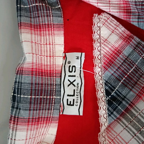 Midi dress red new, size Medium, Elxis