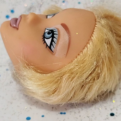 My Scene Kennedy heads lot of 3 used with flaws