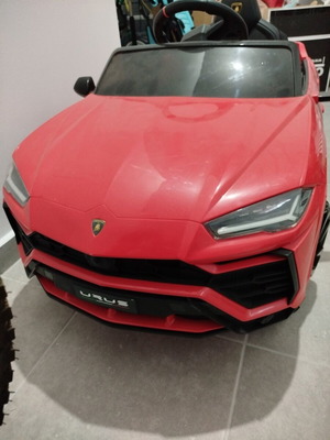 Lamborghini electric kids car used with remote control
