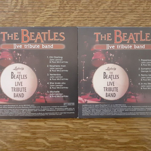 The Beatles Live Tribute Band 5 CD collection