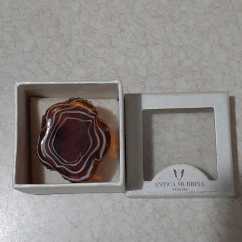 Antica Murrina Venezia Murano ring brand new, size 6 (52)