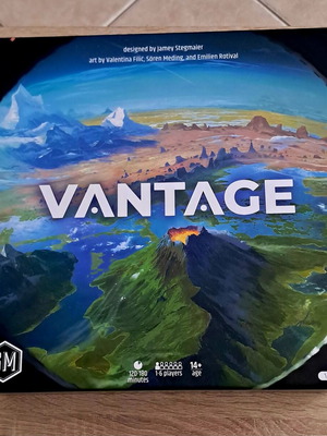 Vantage board game like new with upgrade components