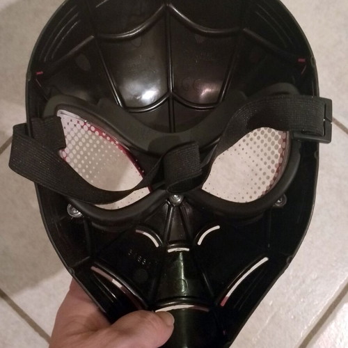 Spiderman Miles mask, lightweight plastic