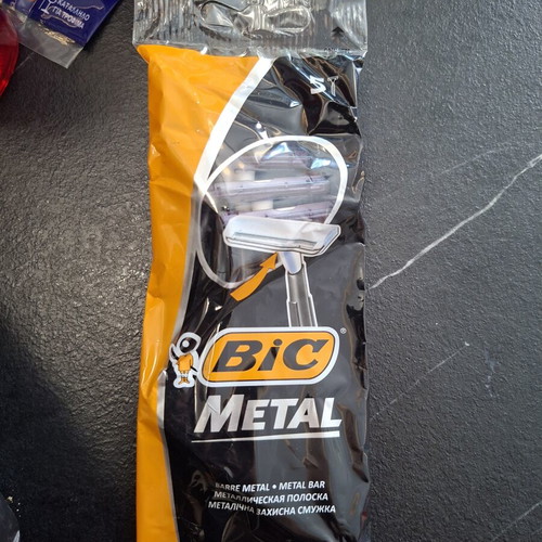 BIC Metal razor blades pack of 5