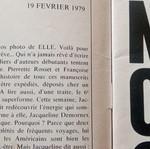 Vintage Elle and Jours de France magazines from 1979