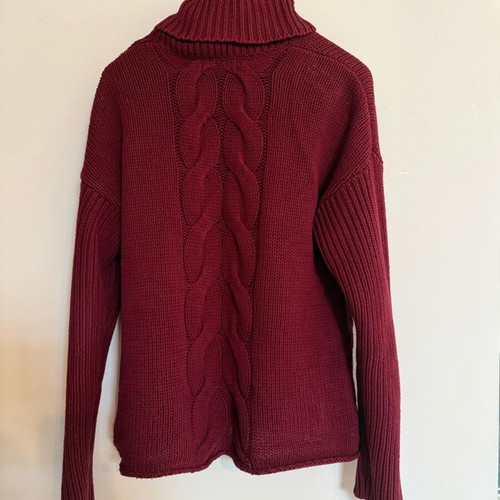 One Teaspoon knitted sweater like new, burgundy