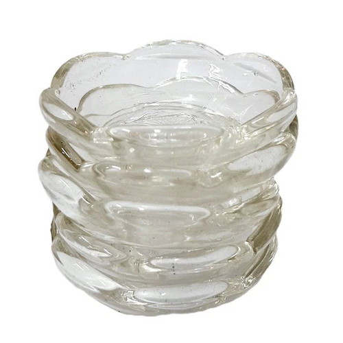 Vintage Glass Dessert Plates Set of 5 Like New
