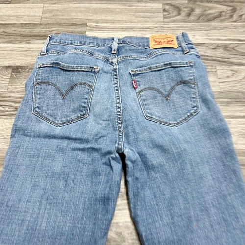 Levis 724 High Rise Slim Straight Jeans new, light blue, W29/L31