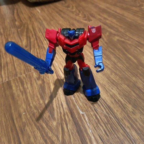 Transformers Optimus Prime figure with sword like new