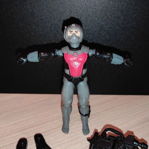 G.I.JOE Eels (v1) 1985 action figure used, Hasbro