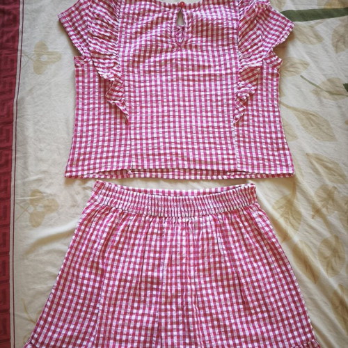 United Colors of Benetton children's set, white and pink, size 2XL