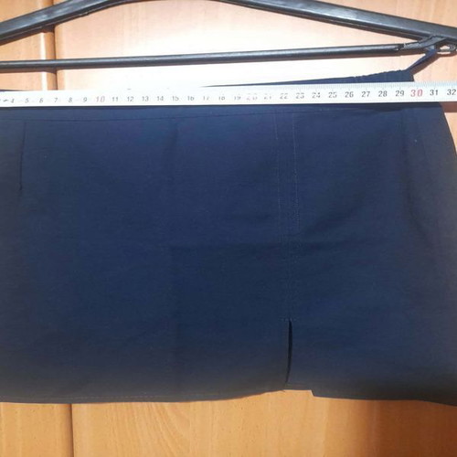 Dark blue parade skirt for 12 years old with elastic waist new