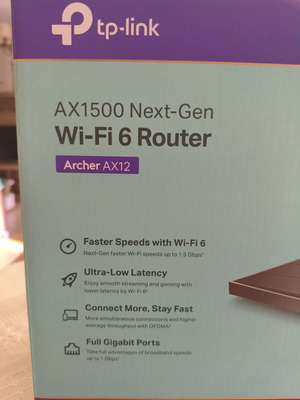 TP-Link Archer AX12 AX1500 Next-Gen Wi-Fi 6 Router