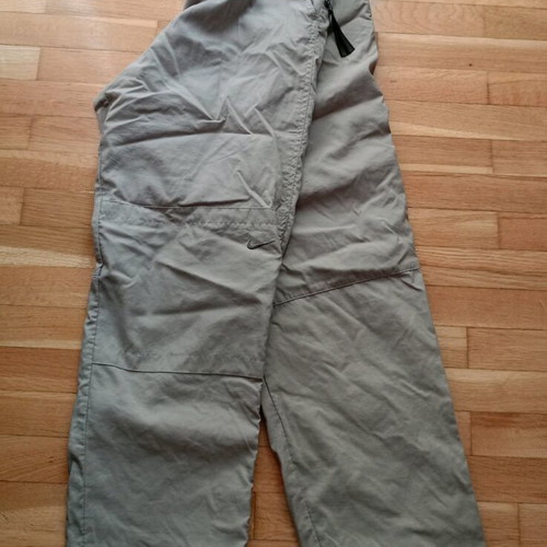 Nike 90s Utility Pants used, loose fit, khaki