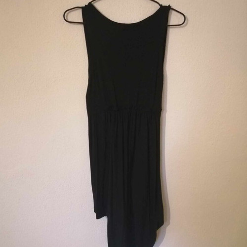 Black short dress used, size S