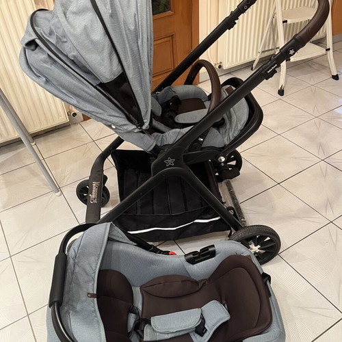 Bebe Stars Baby Stroller like new with egg and accessories