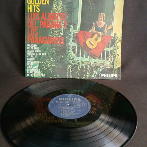 The Paraguayos Golden Hits vinyl used, latin