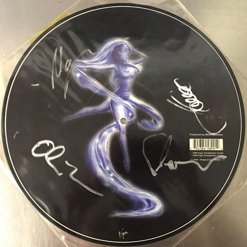 Blind Guardian Nightfall In Middle-Earth 1st Press Signed Vinyl LP