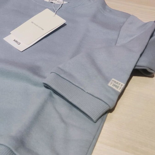 Mango Kids Cakes Sweatshirt sweatshirt new, light pastel blue 18-24 months
