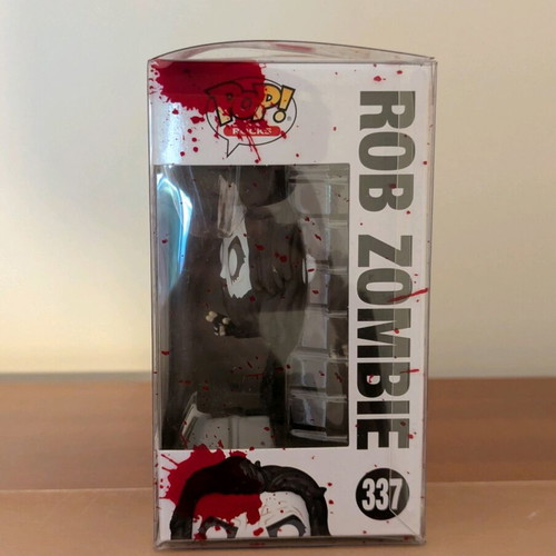 Funko Pop Rocks φιγούρα Rob Zombie νέα με ζωγραφισμένη θήκη