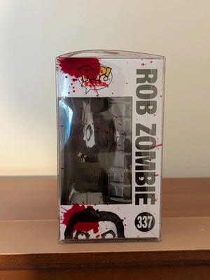 Funko Pop Rocks φιγούρα Rob Zombie νέα με ζωγραφισμένη θήκη