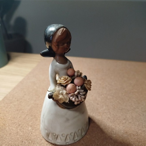 Porcelain figure Porcegama Valencia Spain used, handmade, 14 cm