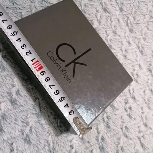 Calvin Klein wallet box used, brown, 16x12 cm