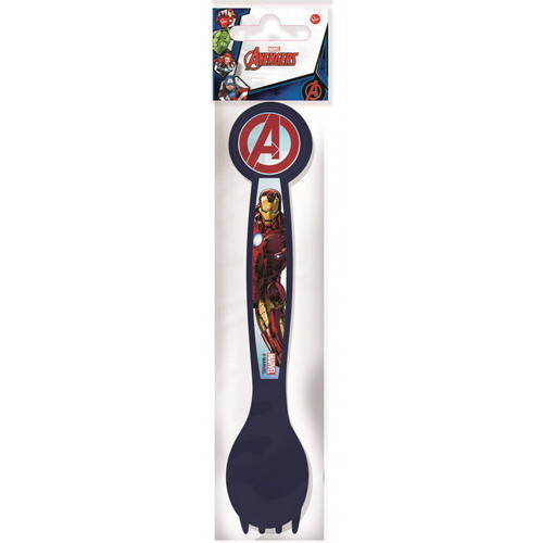 Marvel Avengers kids spoon and fork set new, durable plastic