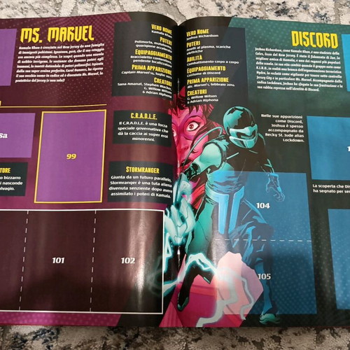 Panini Marvel Versus 2021 album new, Italian edition
