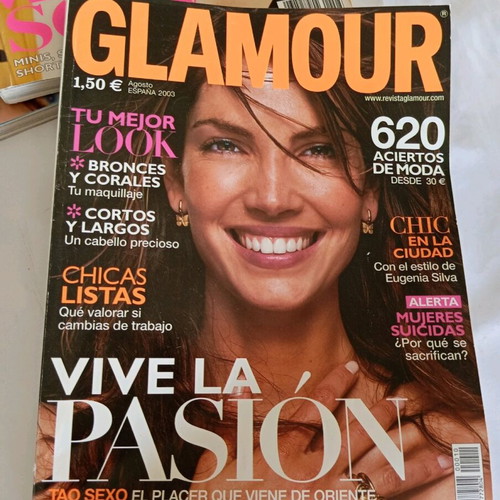 Glamour 9 Spanish issues like new, all together