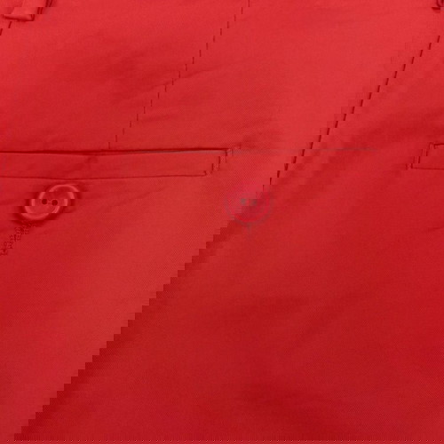 Benetton red short bermuda S