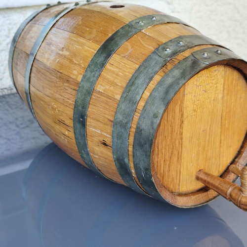 Handmade wooden barrel 12 liters new with tap