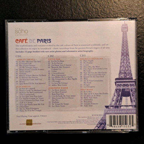Cafe de Paris 3xCD compilation like new