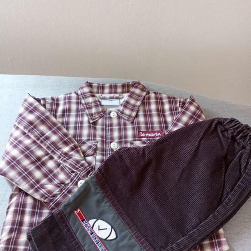 Set of 5 baby boy clothes size 6-12 months