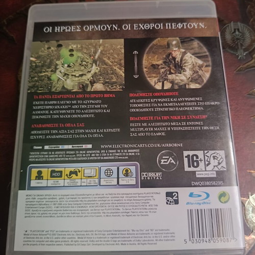 Medal of Honor Airborne for Sony PlayStation 3 like new