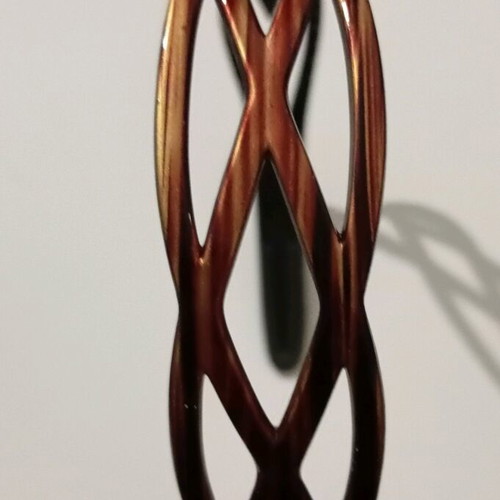 Hair Diadem like new, brown with golden shades
