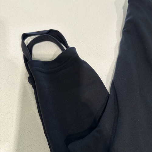 Adidas leggings used, size XS, black