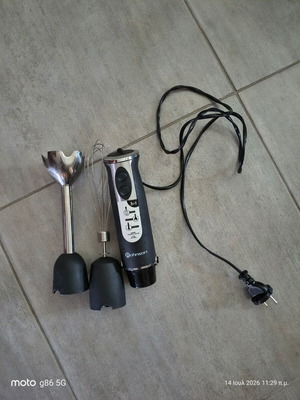 Rohnson Hand Blender like new with stainless steel foot and whisk