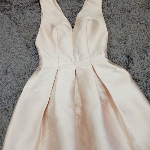 Wedding baptism dress champagne color size M like new